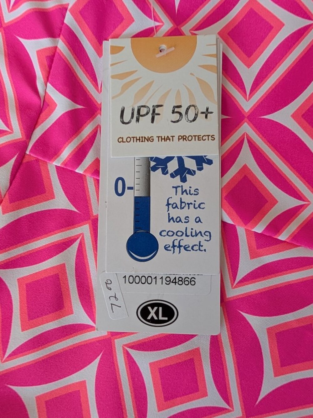 Lulu B Pink Diamond Cha Cha Skort Activewear UPF 50+ Size XL NWT - Picture 11 of 13